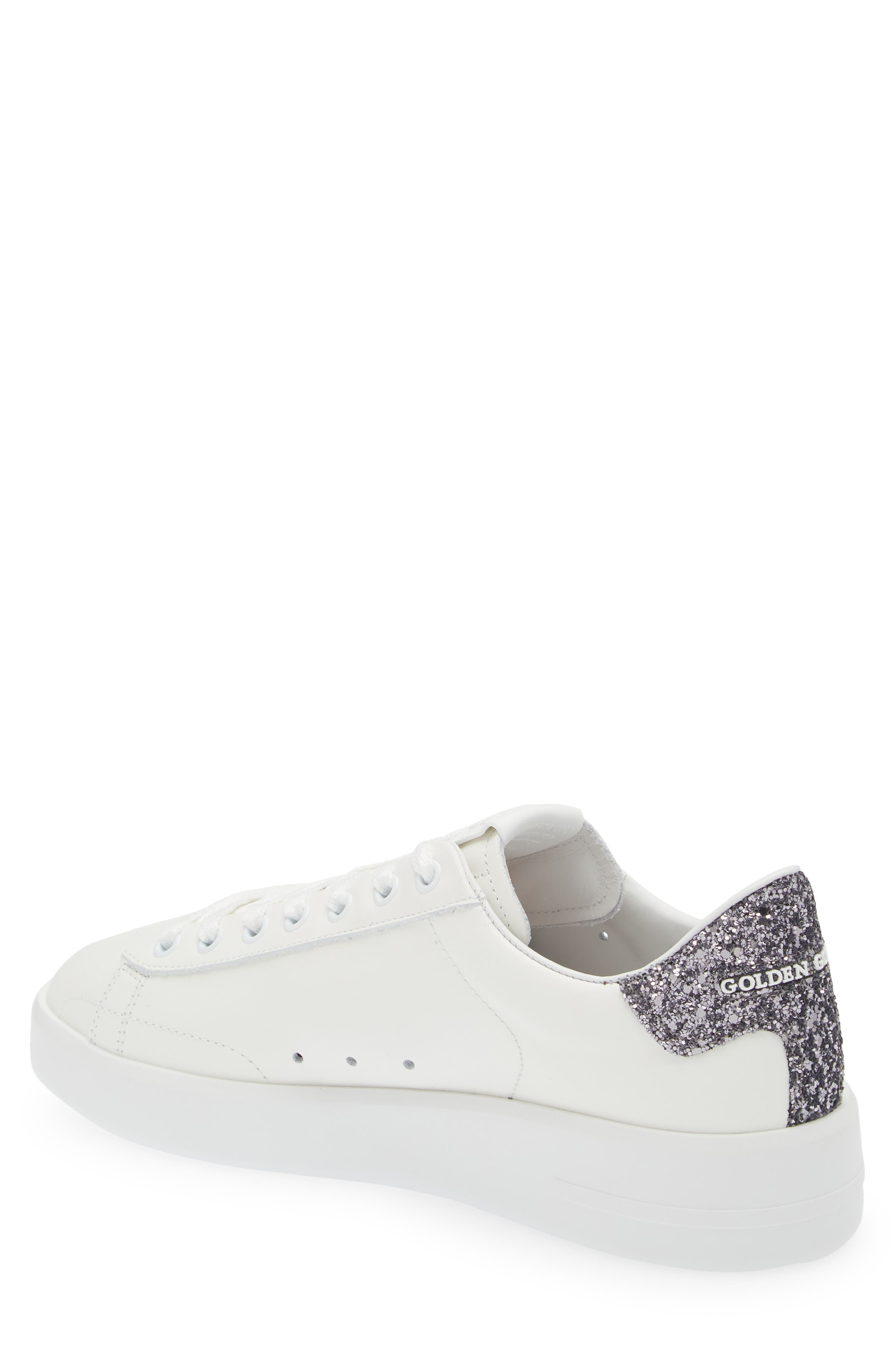 Golden Goose Purestar Low Top Sneaker in White/Anthracite at Nordstrom - 2