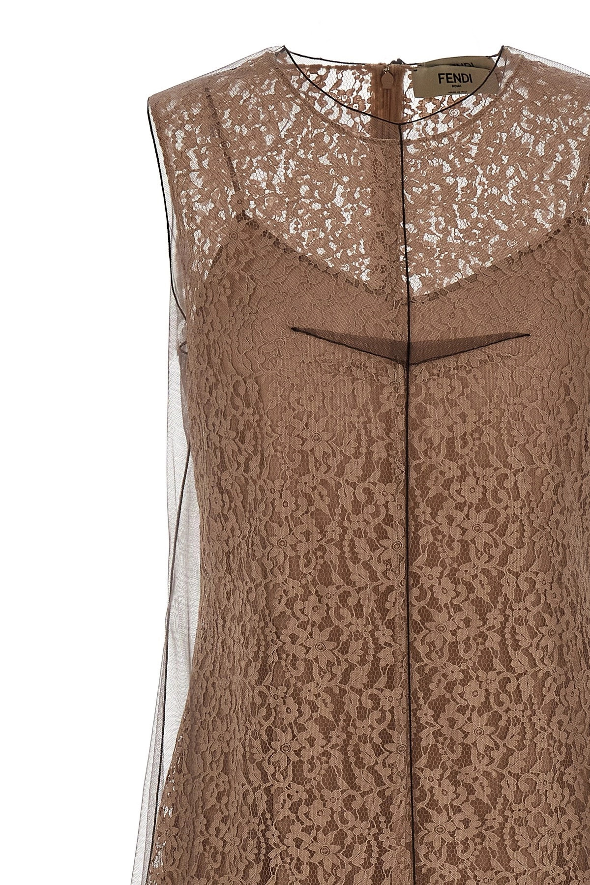 Floral lace dress - 4