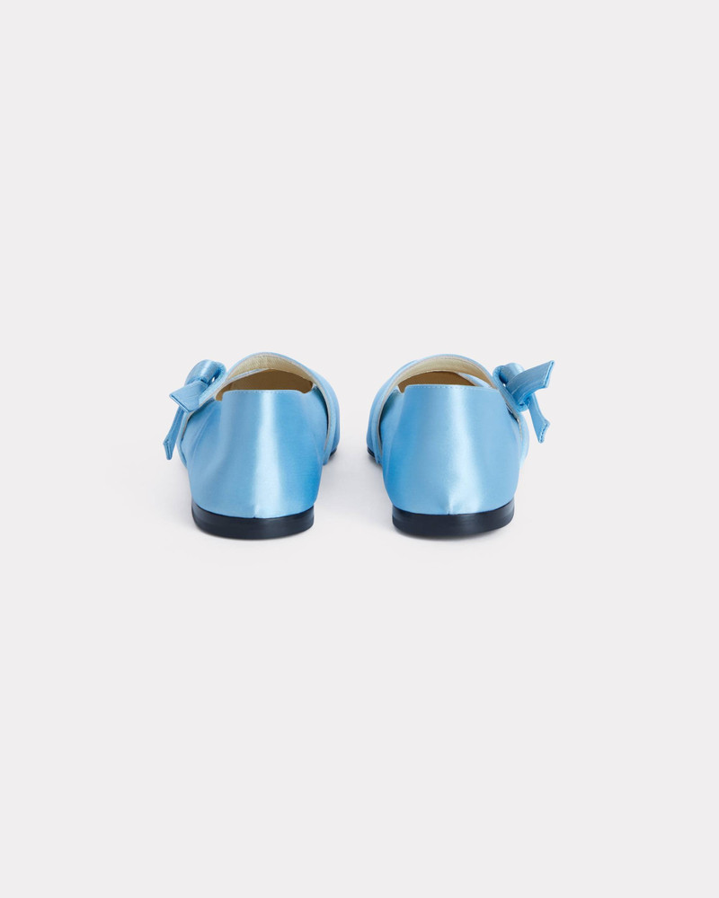 'KENZO OKI' flat ballets in viscose and silk 2