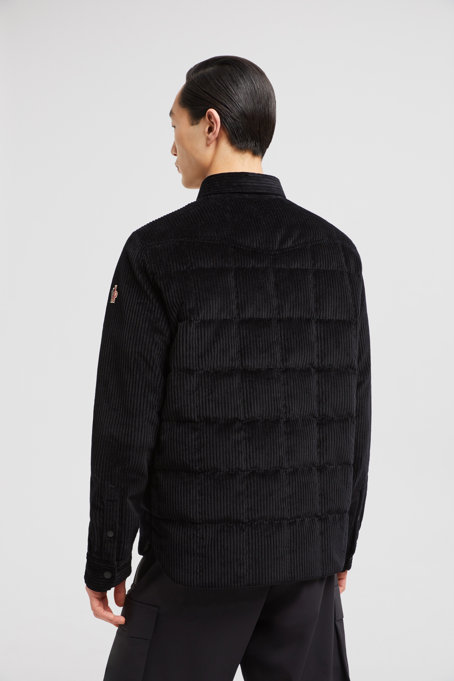 Gelt Corduroy Down Shirt Jacket - 5
