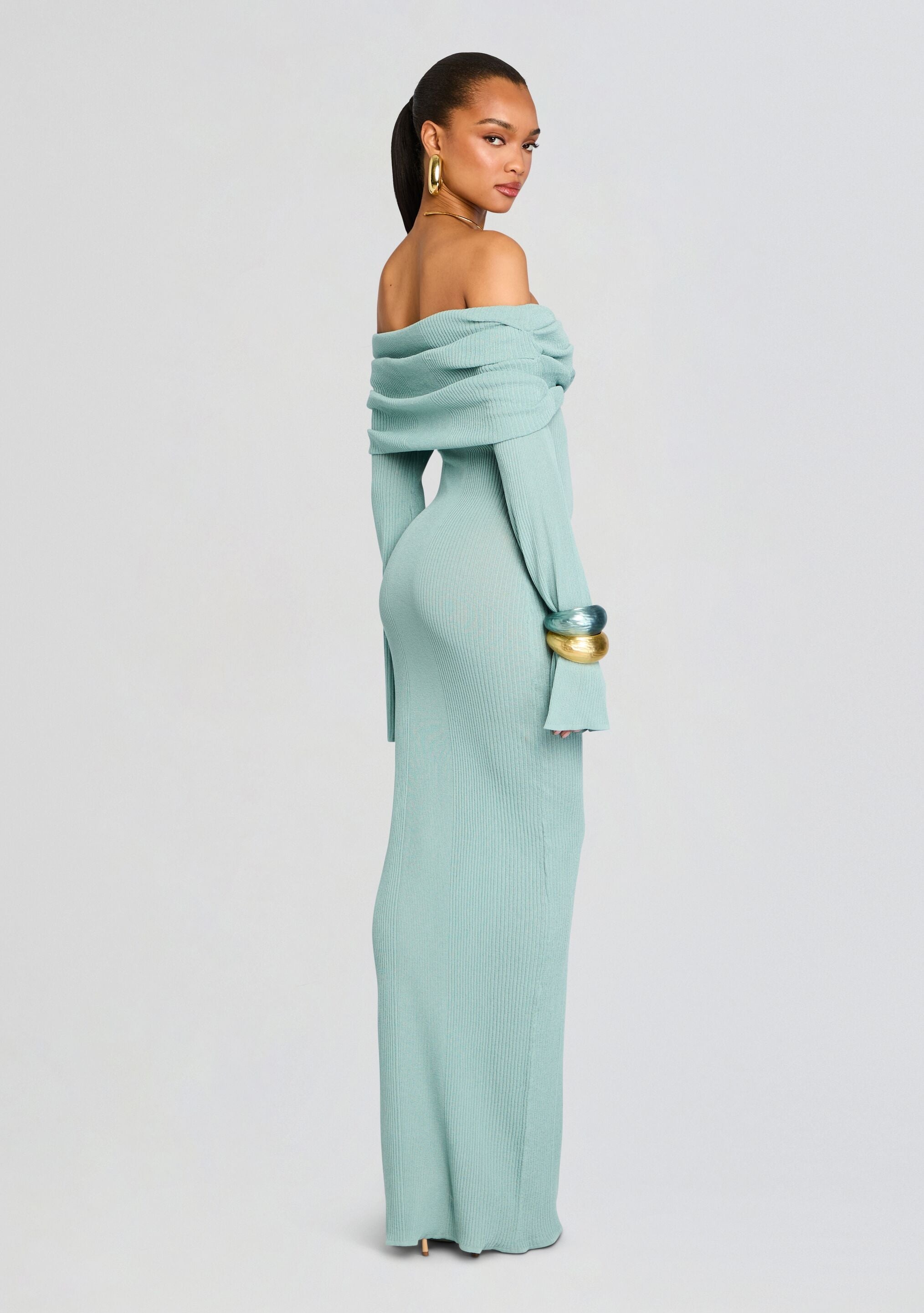 XENIA KNIT MAXI DRESS - 4