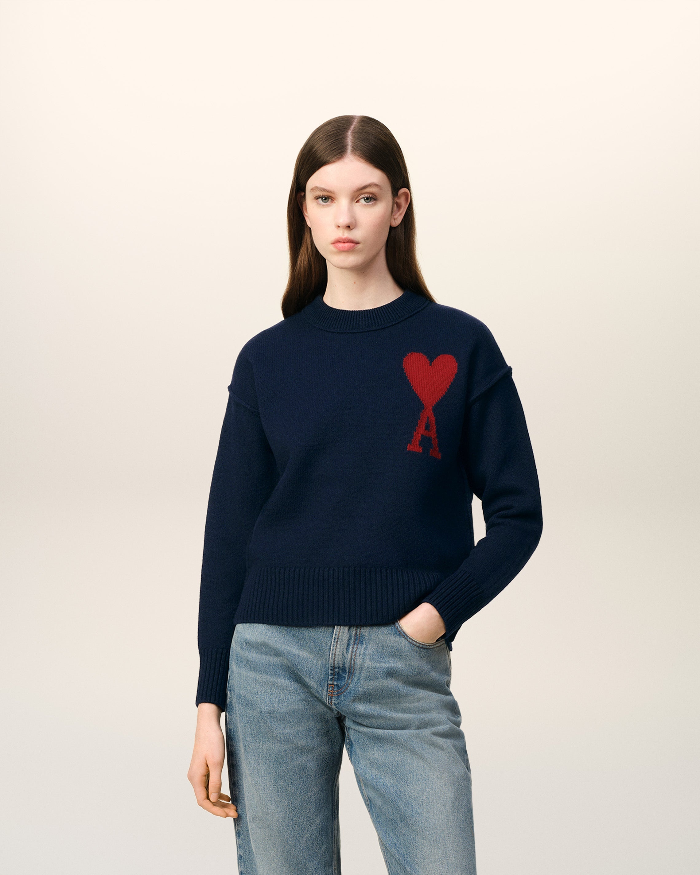 RED AMI DE COEUR SWEATER - 1