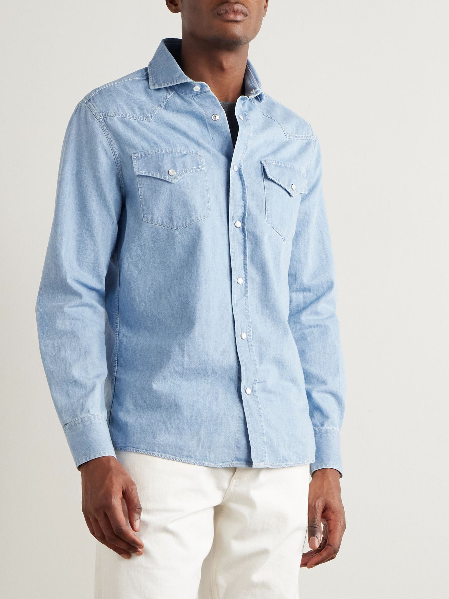Denim Shirt Blue - 3