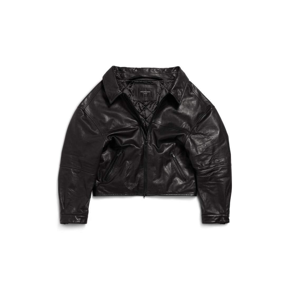 Men's Off Shoulder Jacket in Black - 1