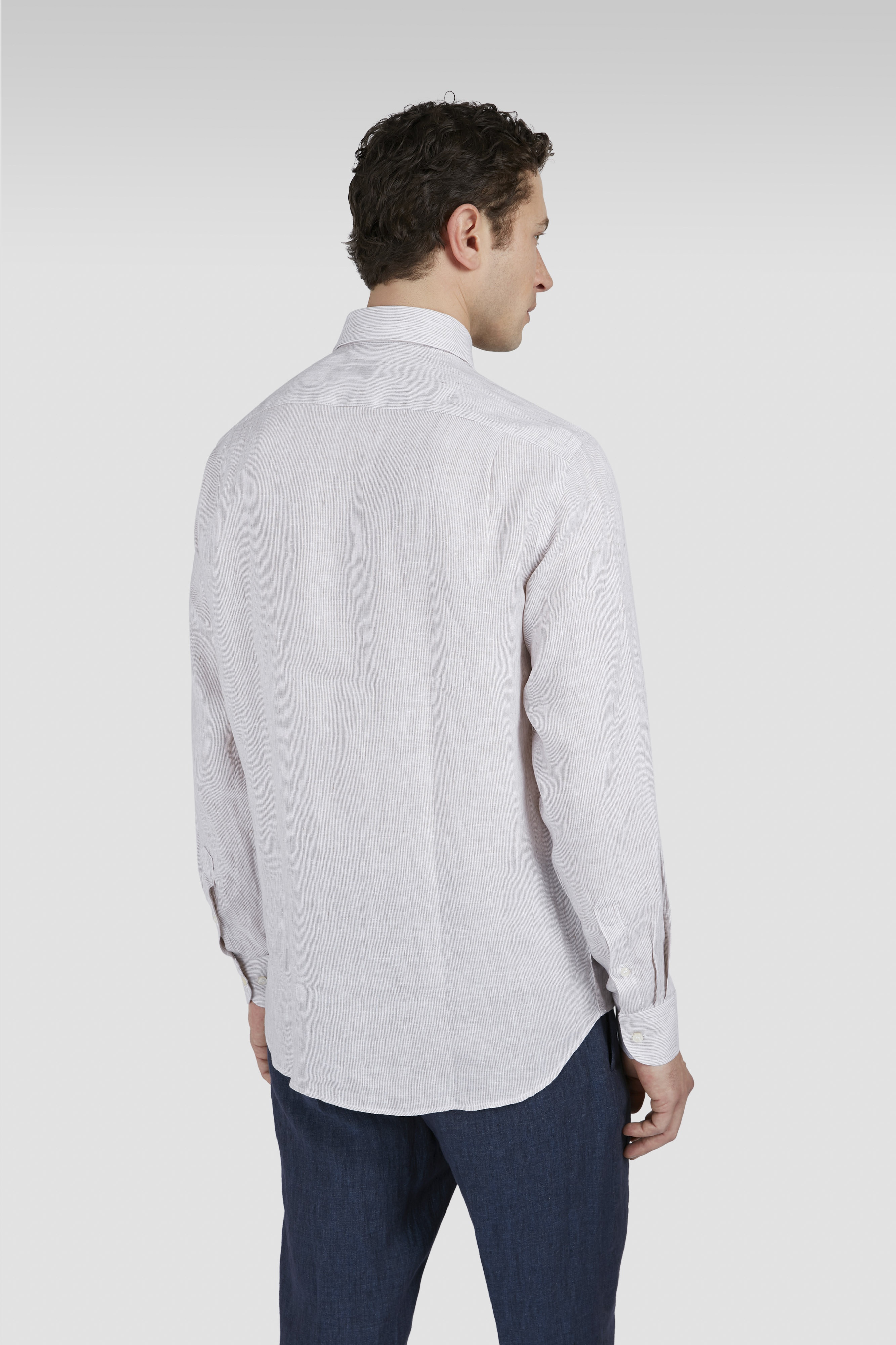 LINEN SEERSUCKER SHIRT - 3