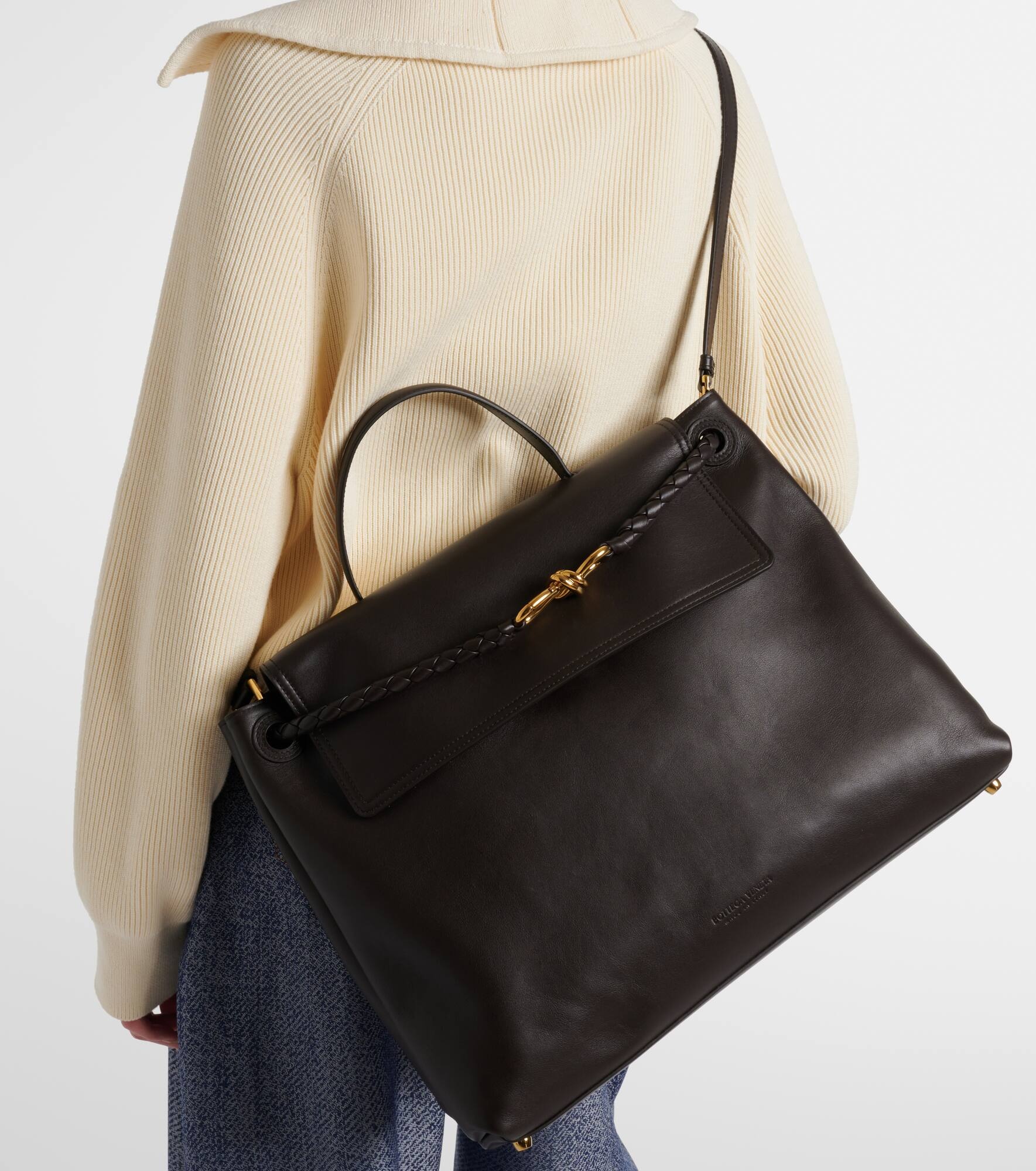 Ciao Ciao Large leather tote bag - 2