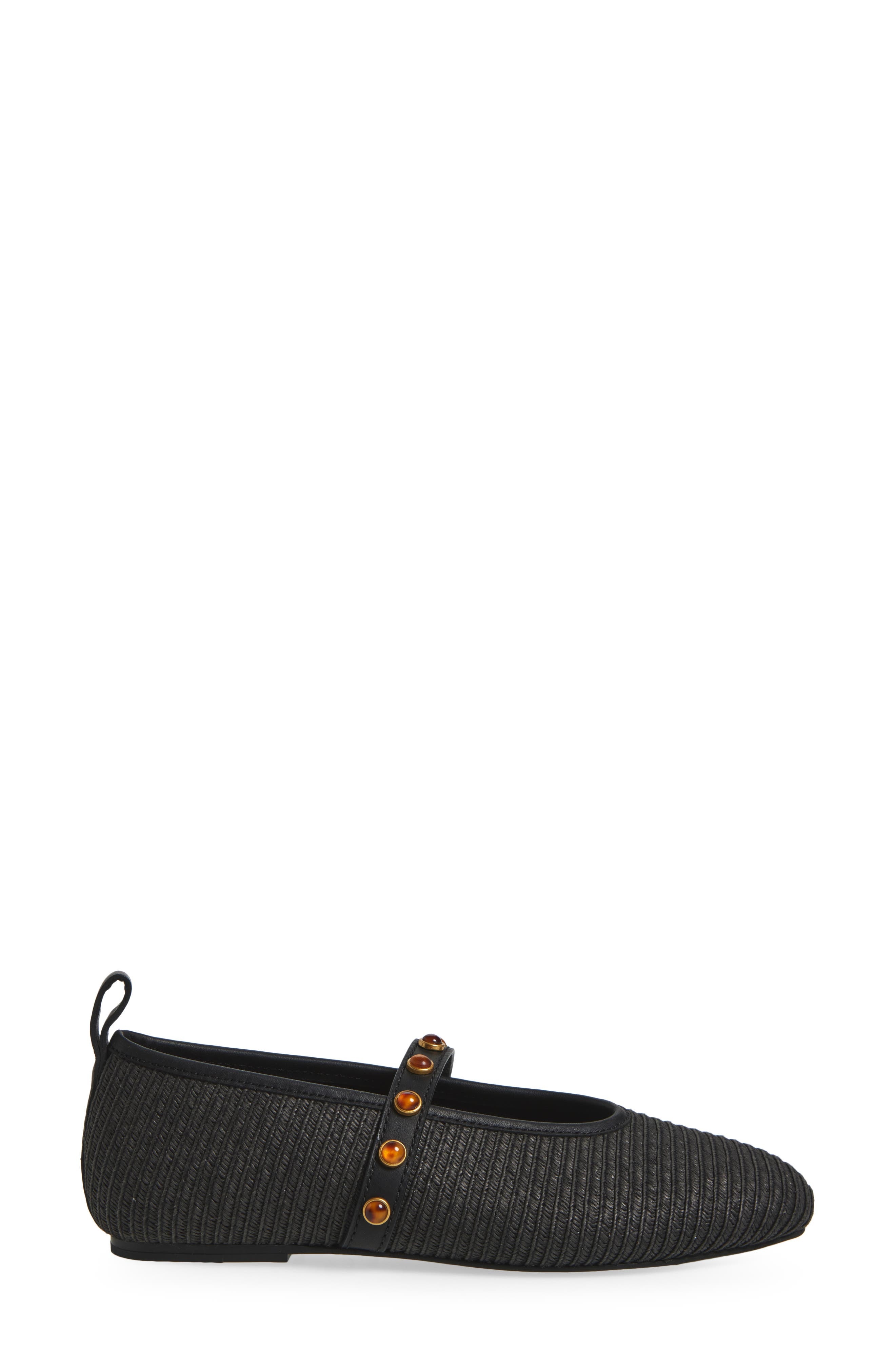 rag & bone Cabochon Spire Mary Jane Flat in Black at Nordstrom - 3