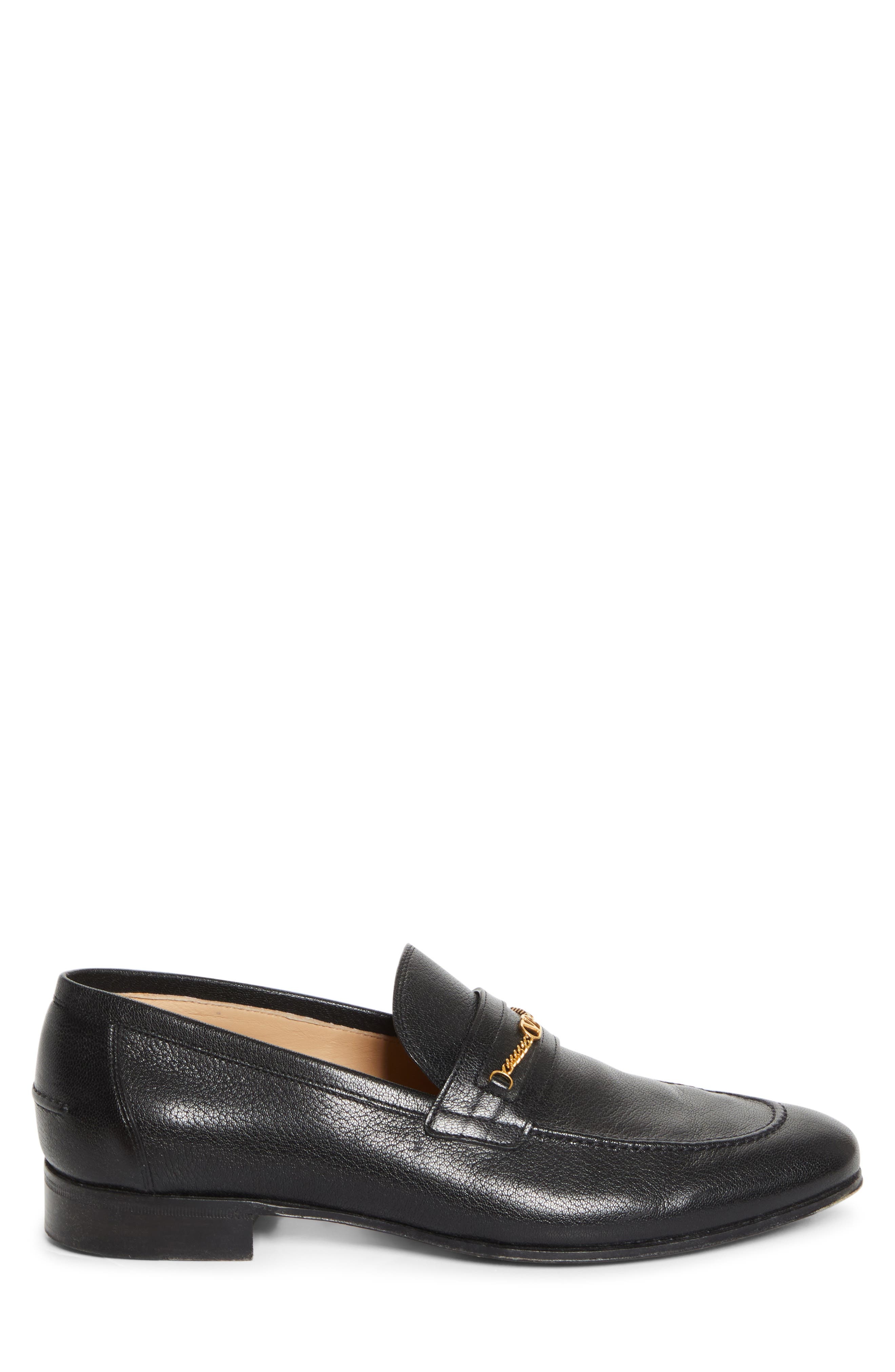 Valentino Garavani VLOGO Signature Loafer in Black at Nordstrom - 3