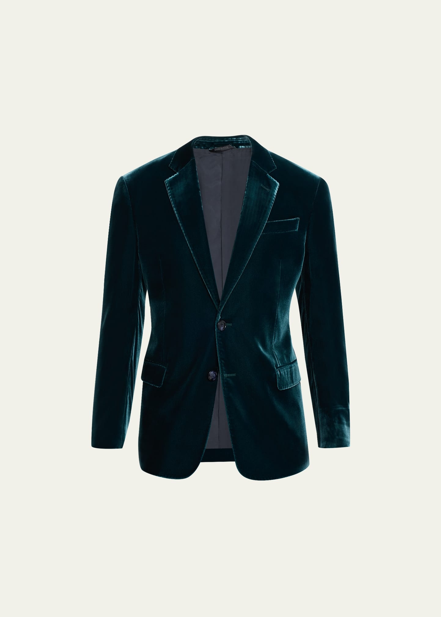 Men's Velvet Sport Coat - 1