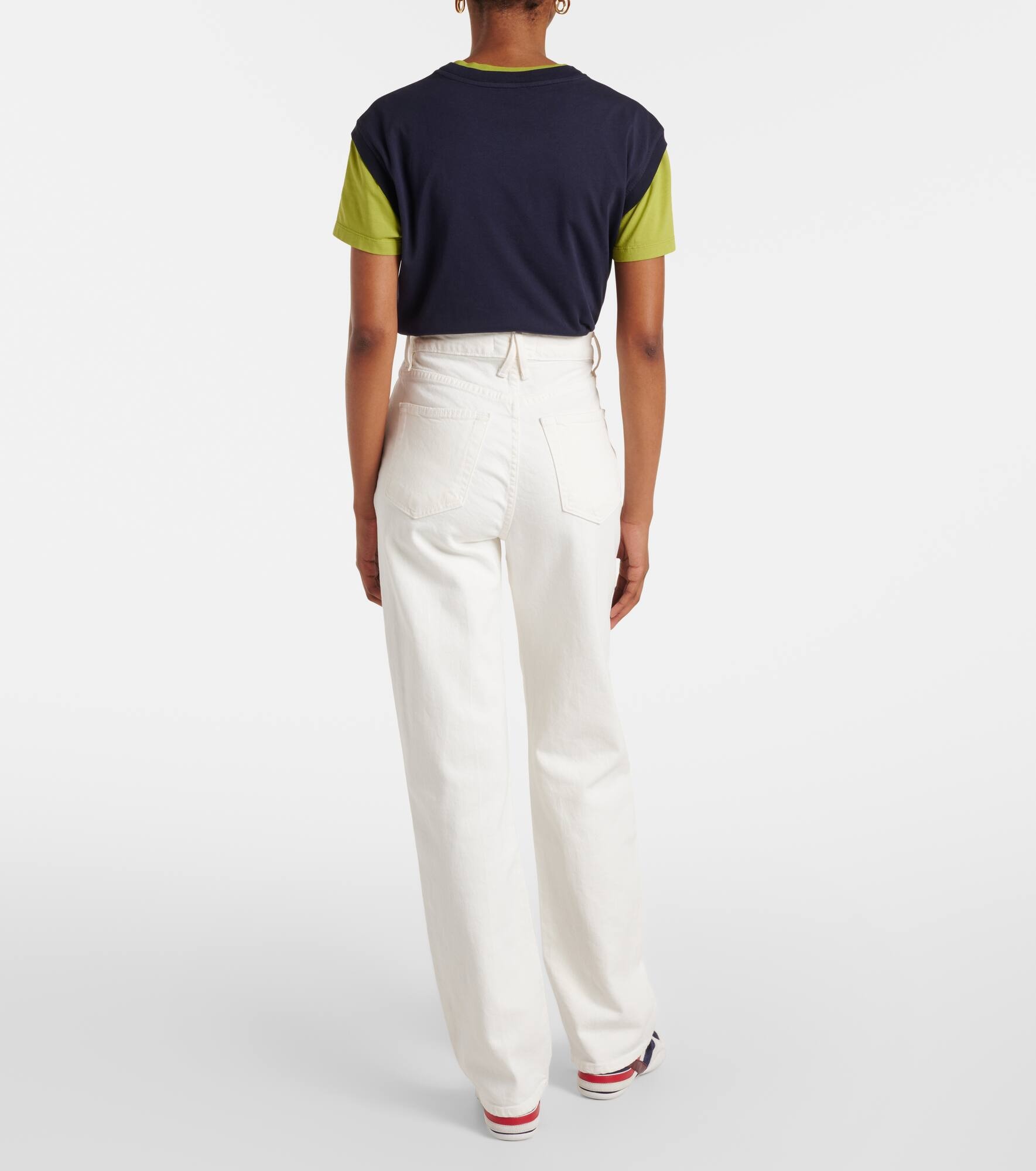 London high-rise straight jeans - 3