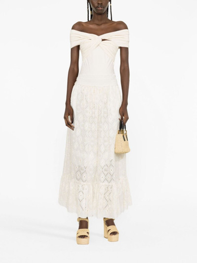 GUCCI broderie anglaise maxi skirt outlook