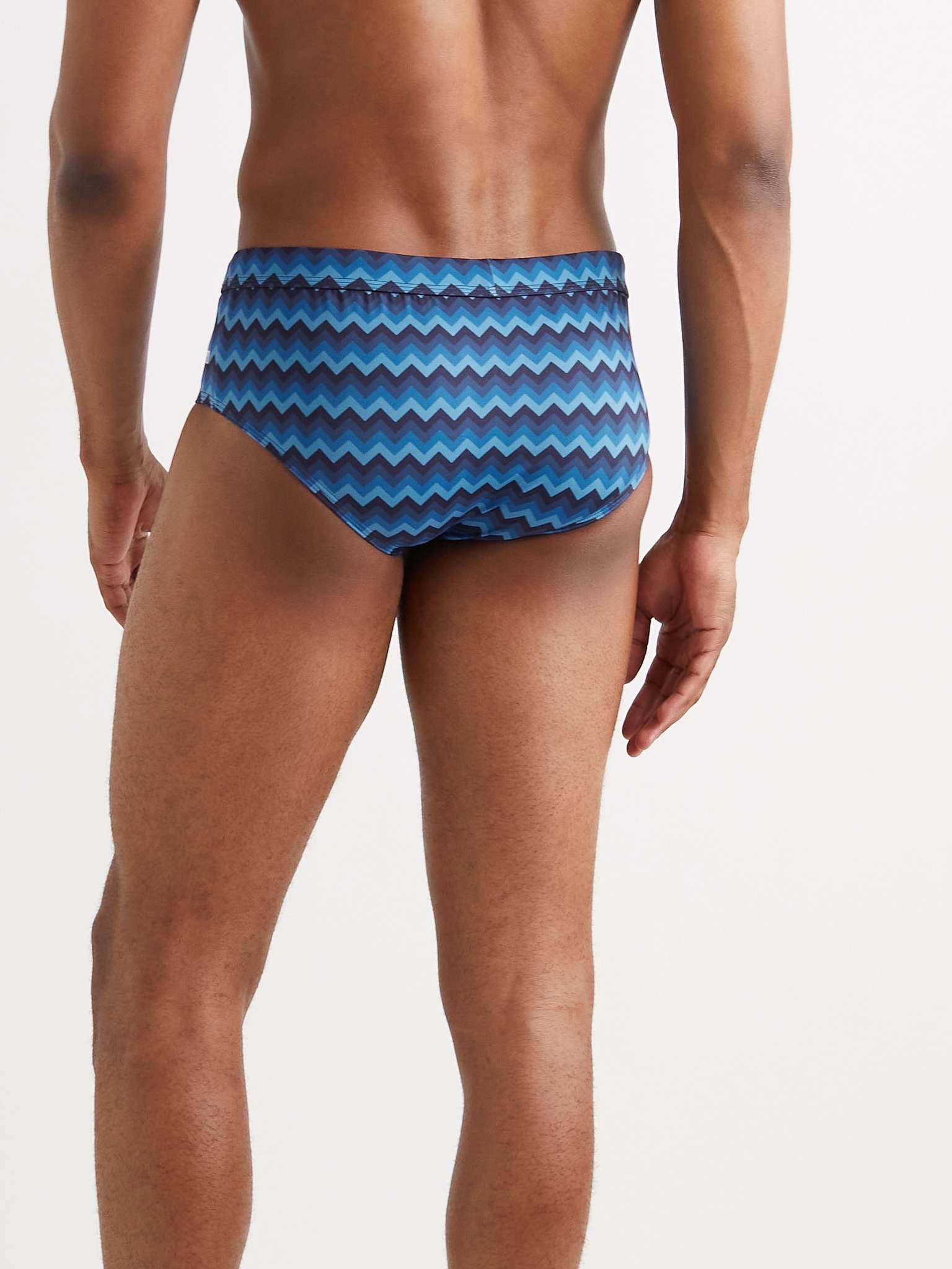 Printed Swim Briefs - 3