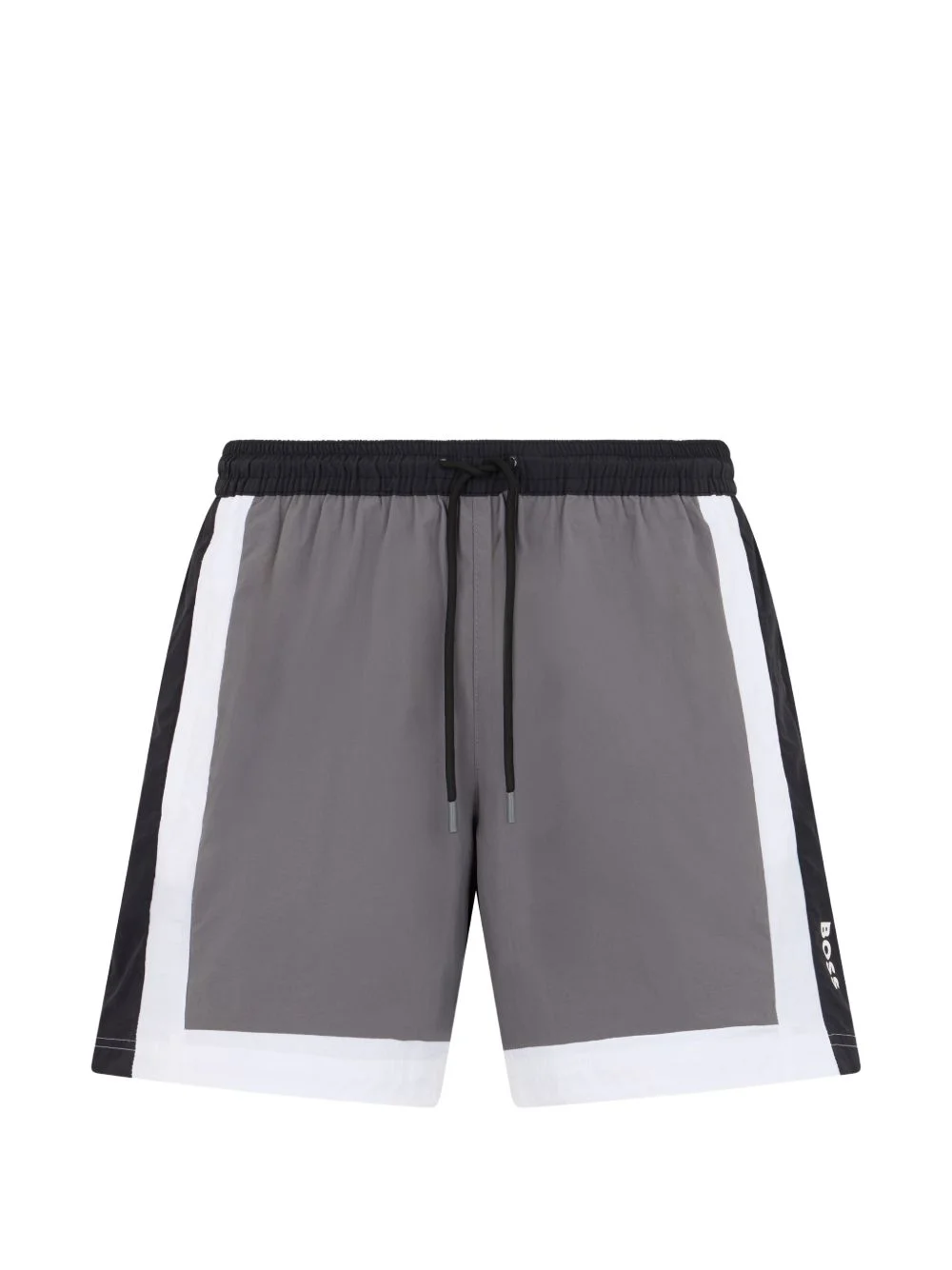 colourblock-design swimming shorts - 1