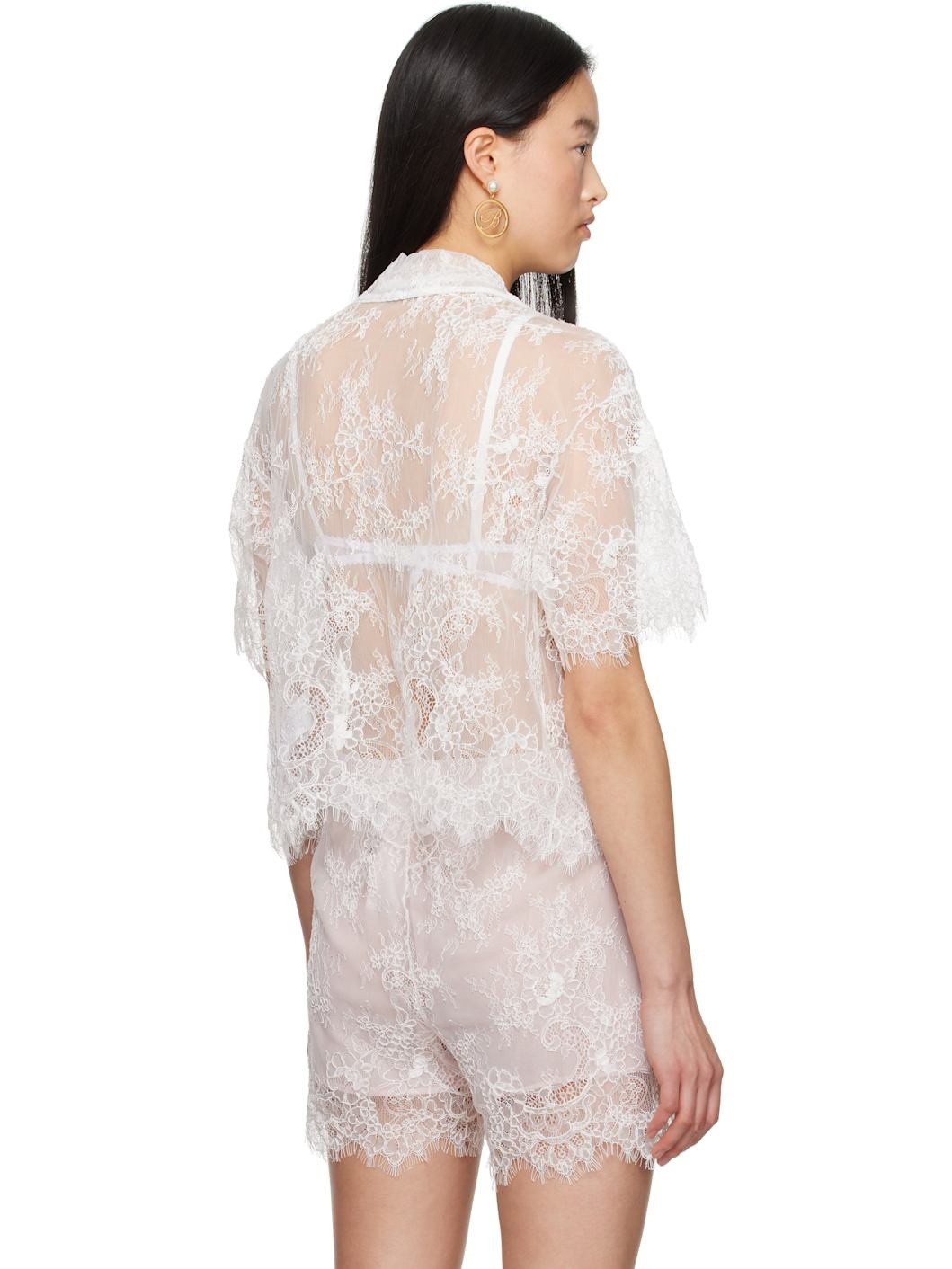White Boxy Shirt - 3