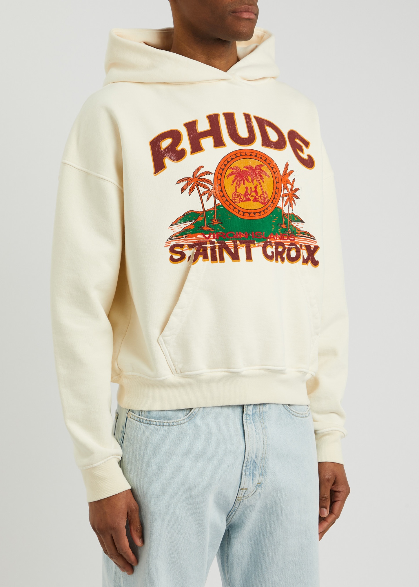 St Croix printed hooded cotton sweatshirt - 2