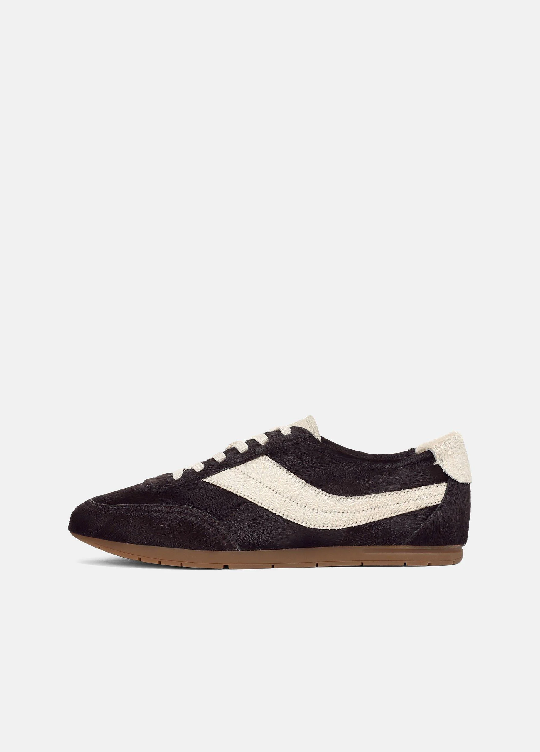 LA Calf Hair Slip-On Runner Sneaker - 1