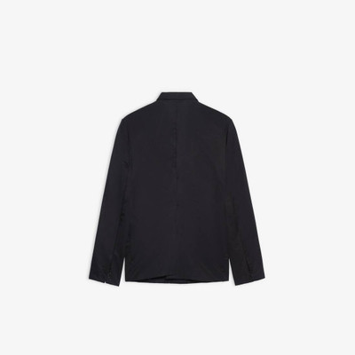 BALENCIAGA Men's Handstitch Style Jacket in Black outlook