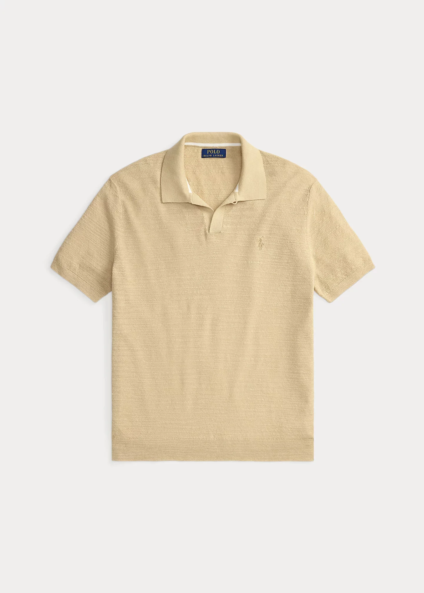 Textured Cotton-Linen Sweater - 1