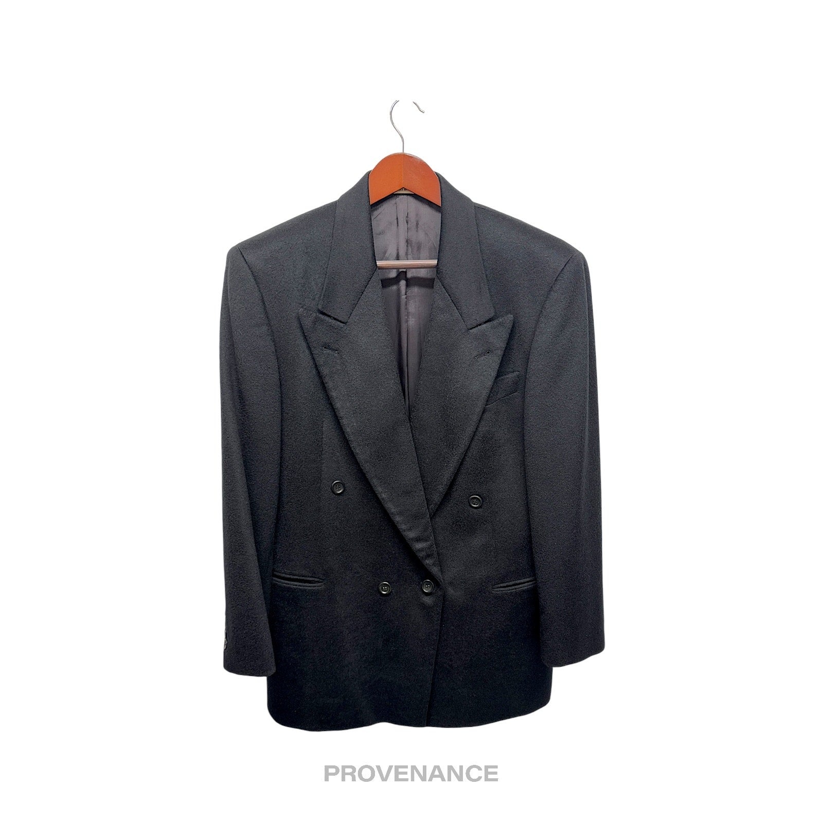 BOSS by HUGO BOSS - Boss x Loro Piana Jacket Overcoat - Black Cashmere 36 46 - 1