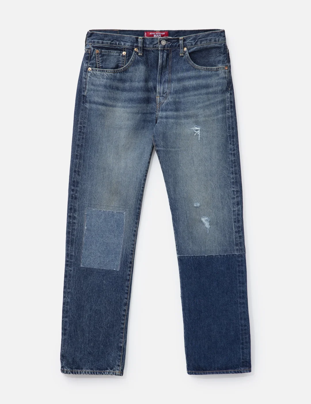 JUNYA WATANABE MAN X FILSON LEVIS DISTRESSED JEANS - 1