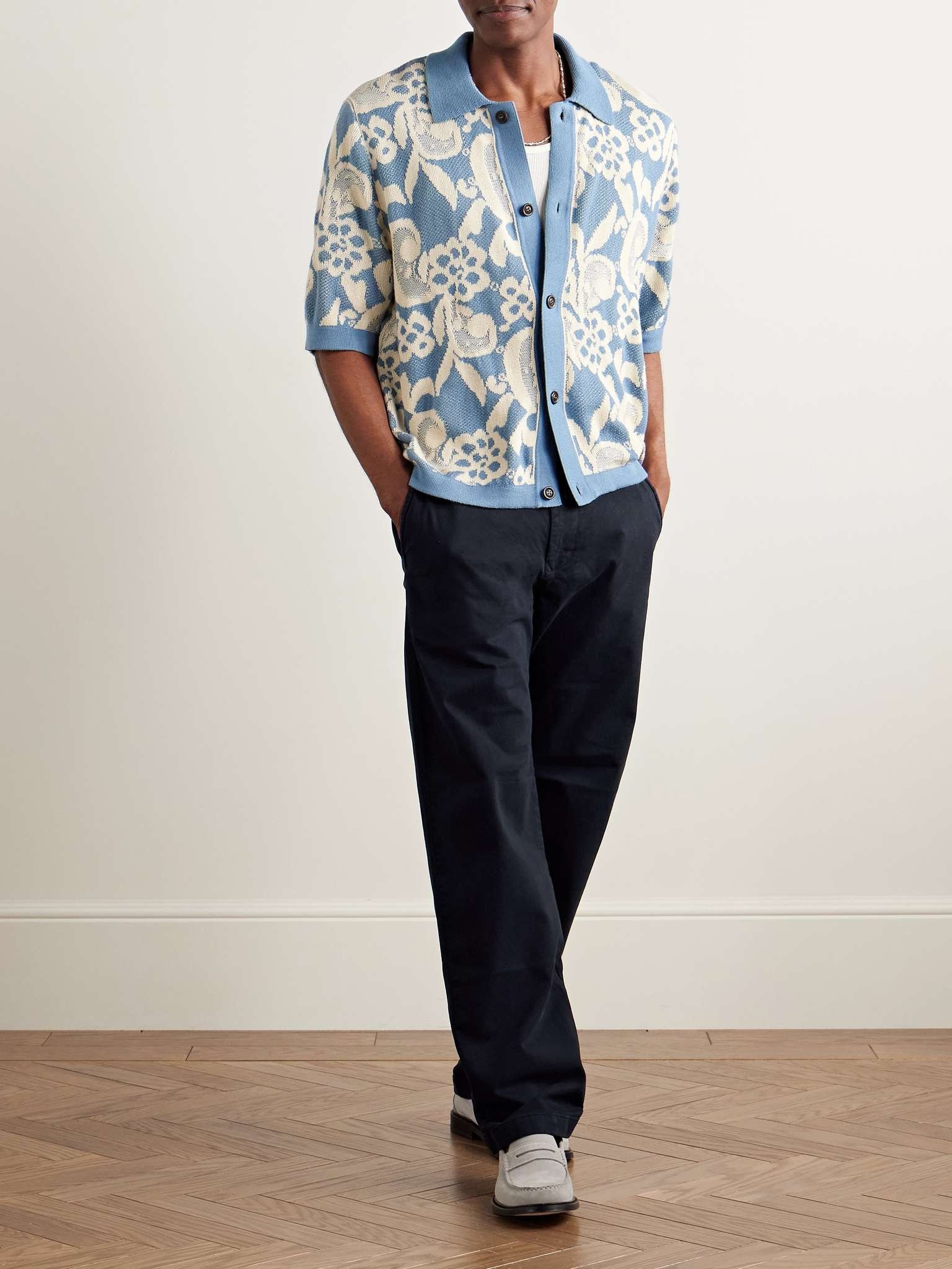 Aden 1923 Straight-Leg Organic Cotton-Blend Twill Chinos - 2