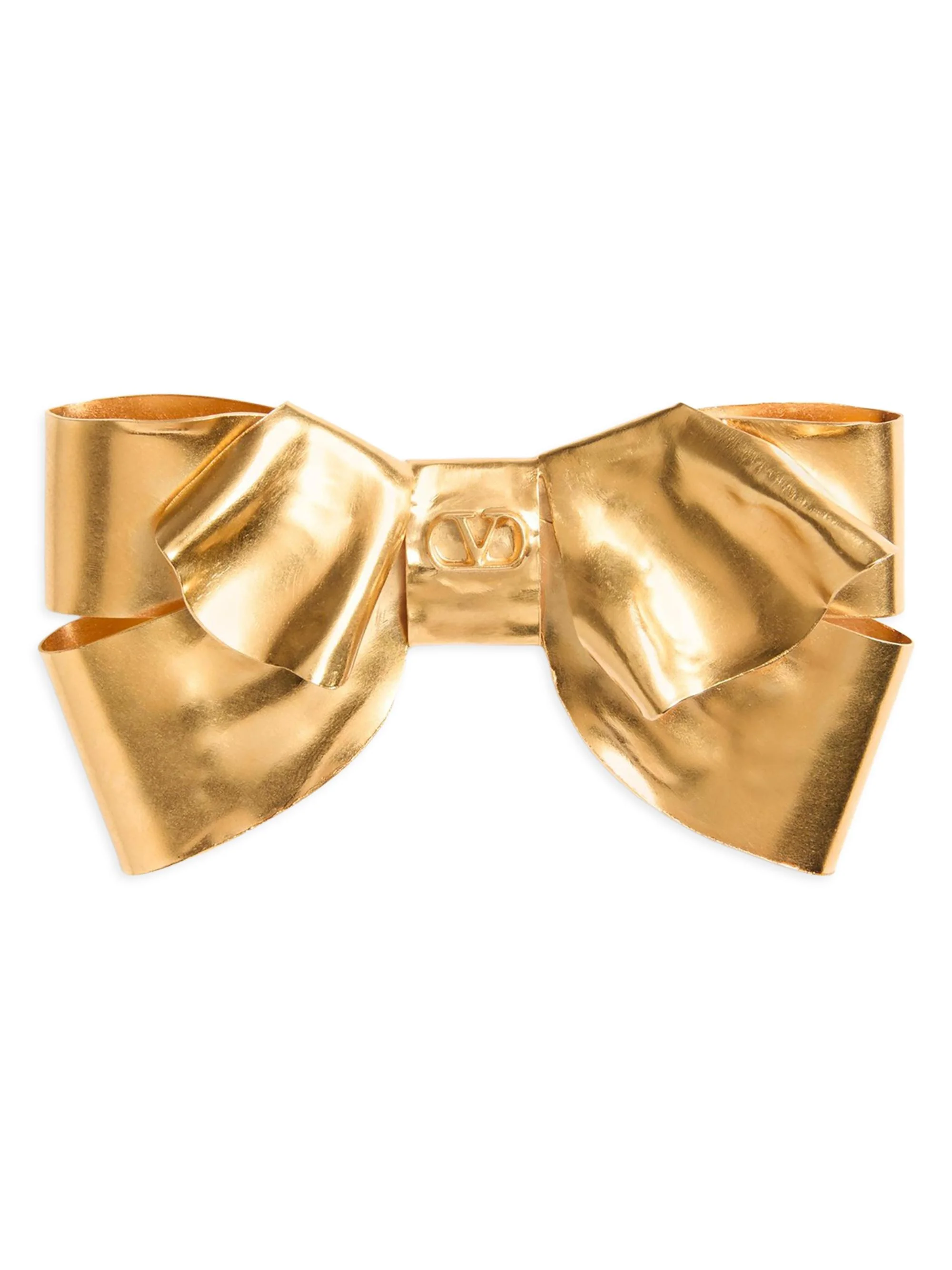 Women's Trop Chou Metal Brooch - Antique Brass - 1