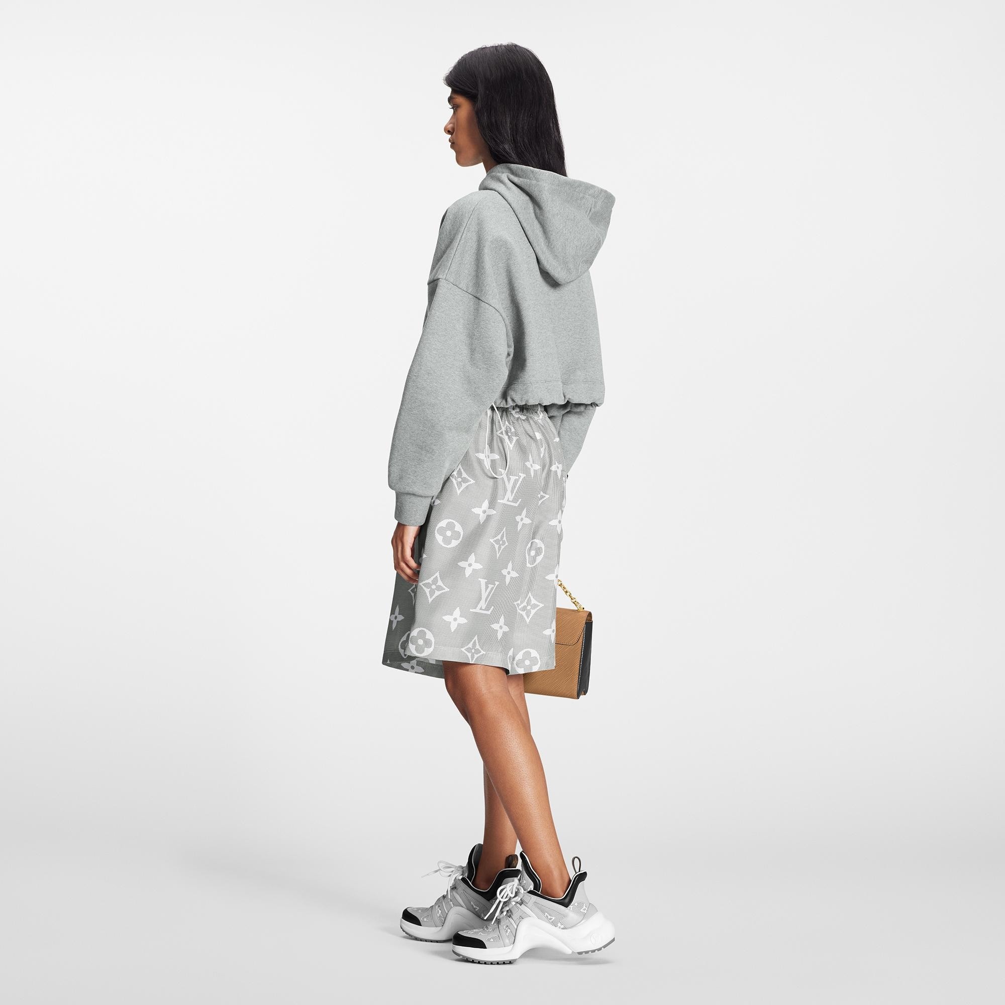 LV Flight Mode Cropped Hoodie - 3