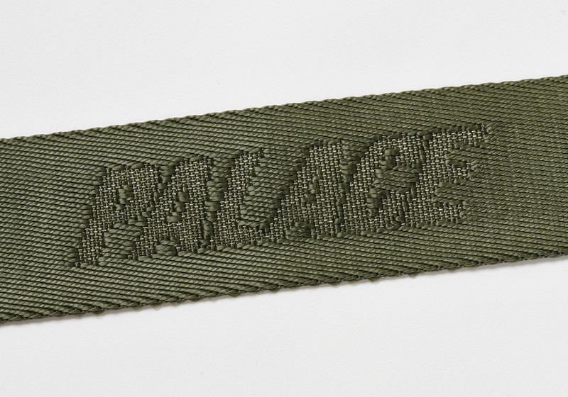 PALACE FONT SKATE BELT OLIVE 4