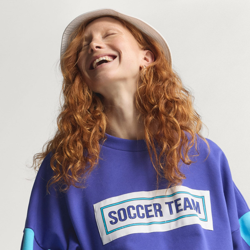 Soccer Team Crew Sweatshirt 5
