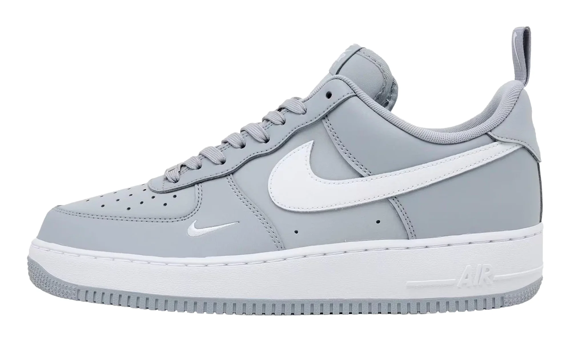 Air Force 1 Low '07 LV8 "Carbon Fiber Swoosh Wolf Grey White" IR5599 002 - 1