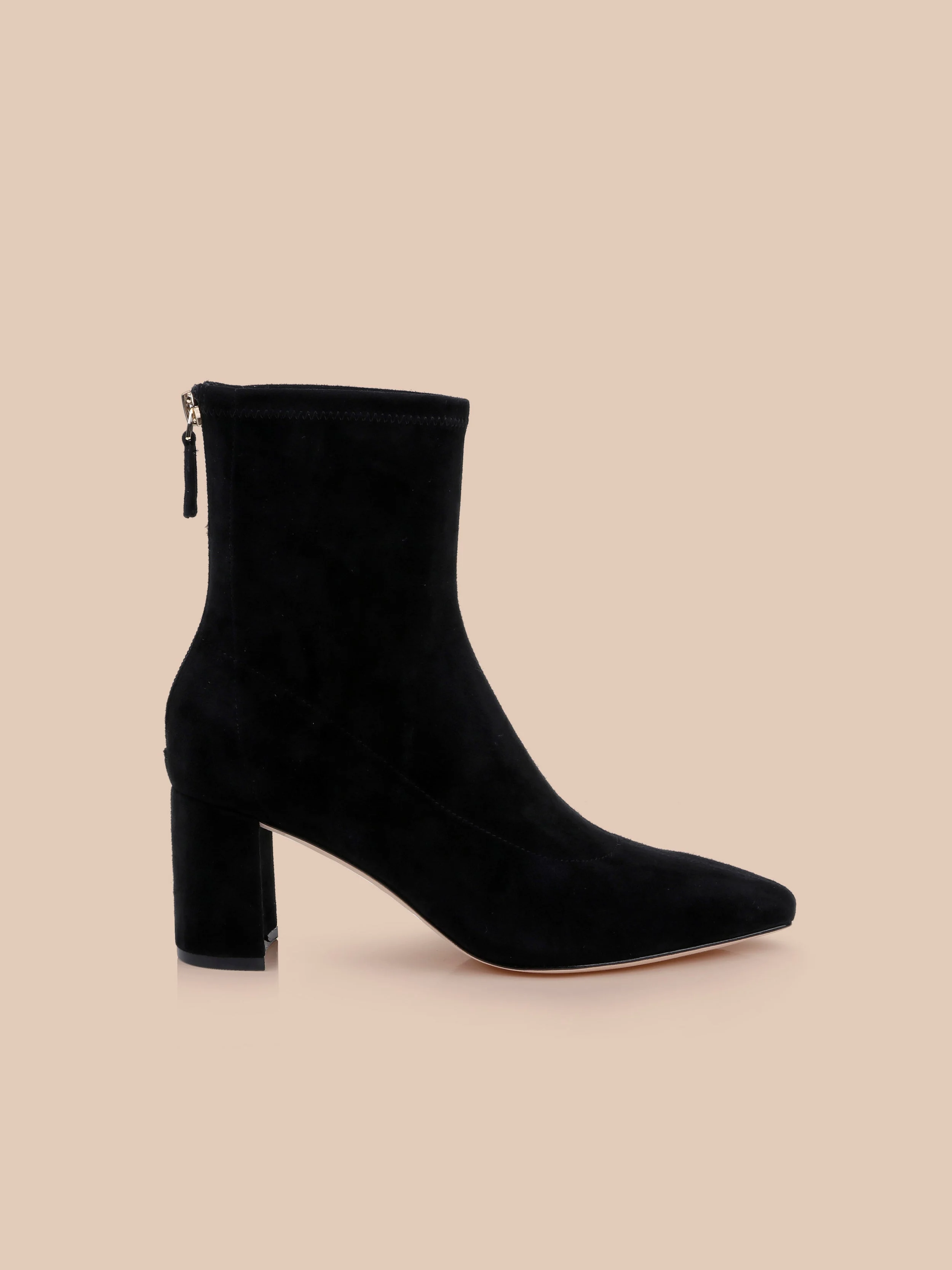 Salome Stretch Suede Boot - 1