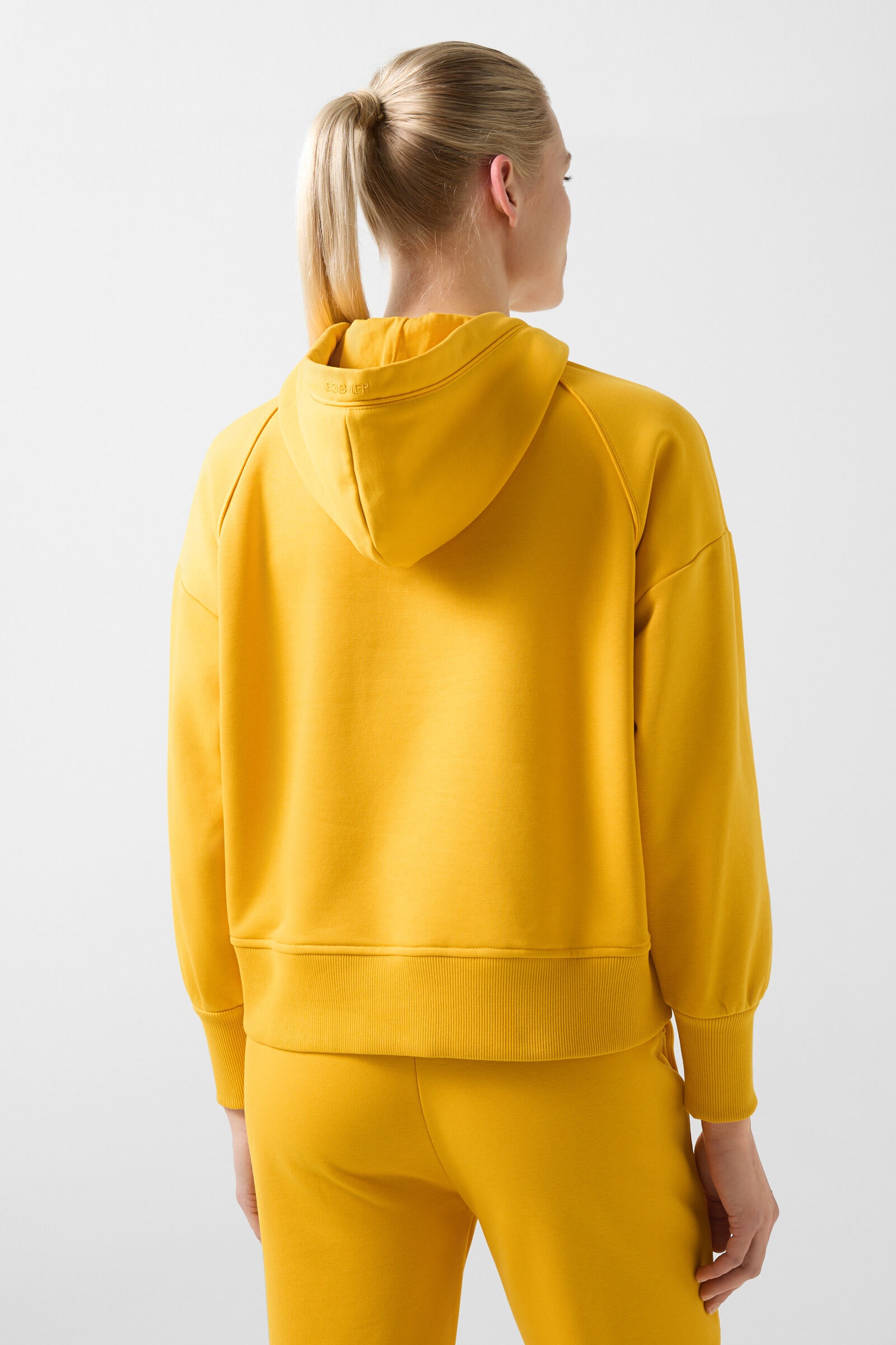 Caitlyn Hoodie in Mustard yellow - 3