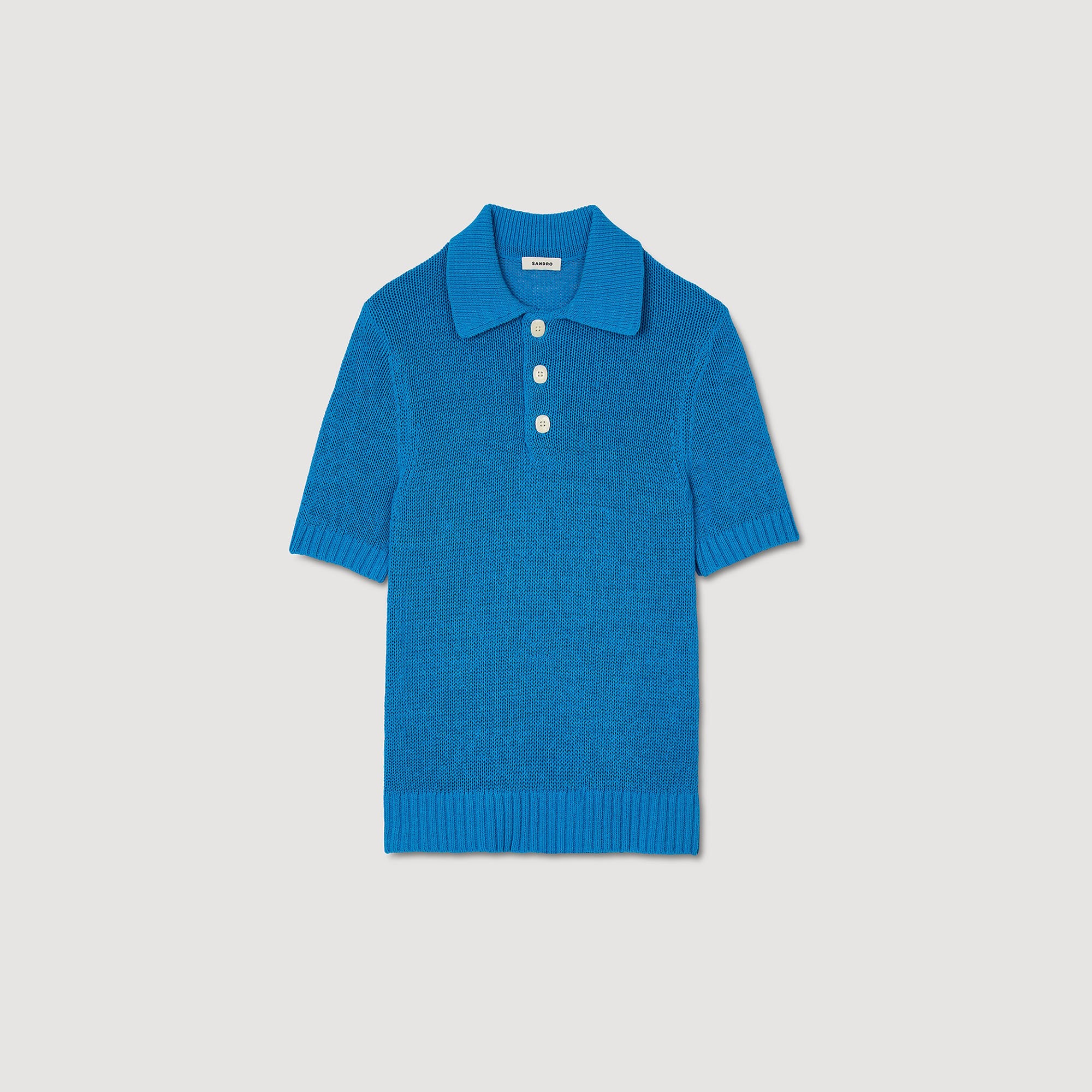 KNIT POLO SHIRT - 6
