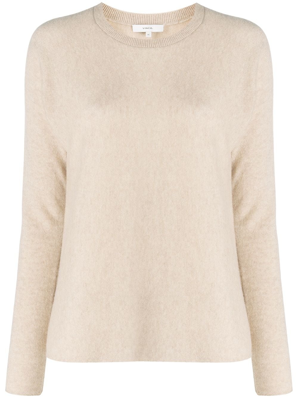 cashmere crew neck jumper - 1