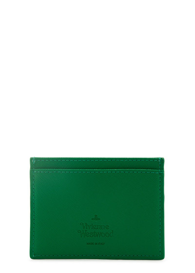 Vivienne Westwood Orb saffiano leather card holder outlook