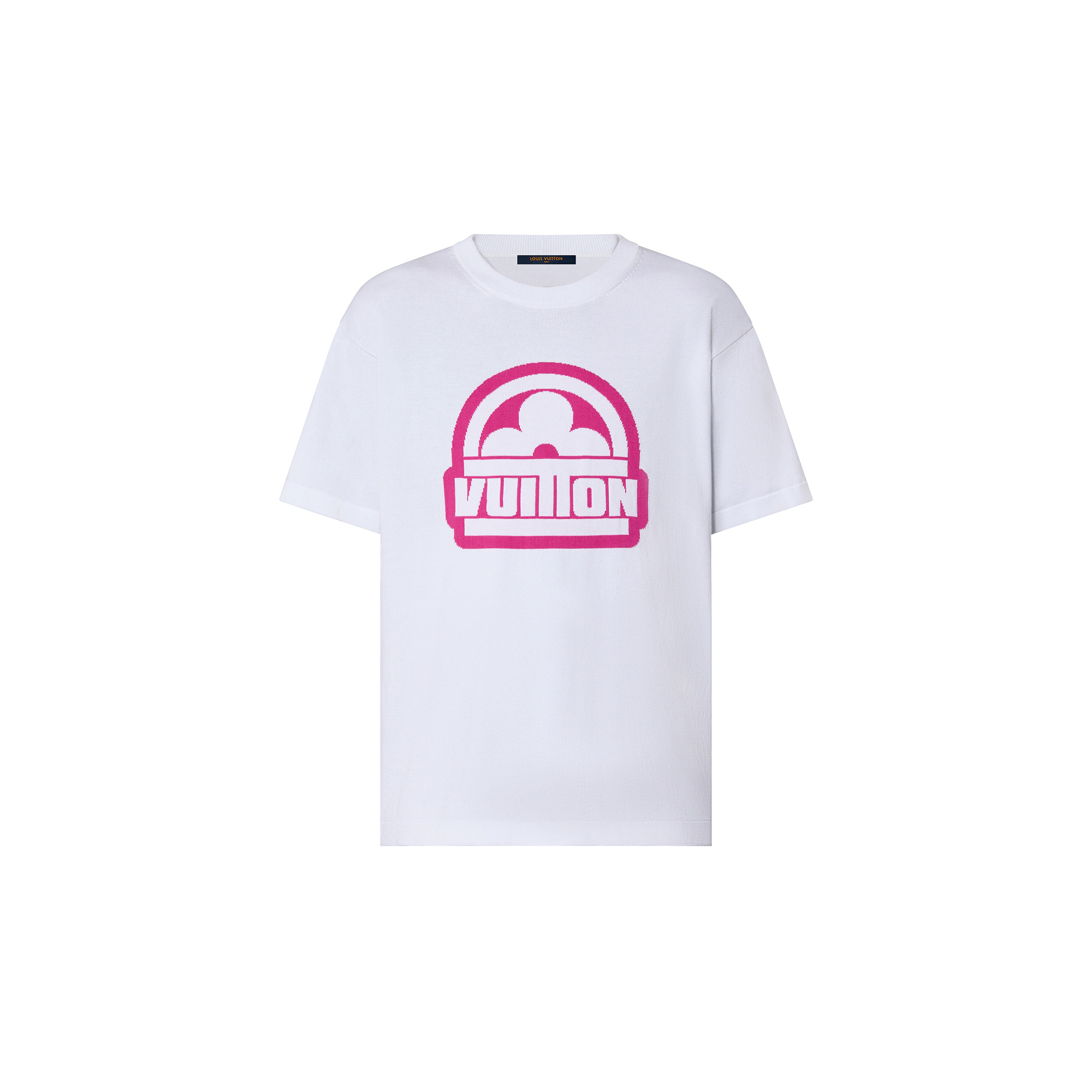 Cotton Short-Sleeved Crewneck - 1