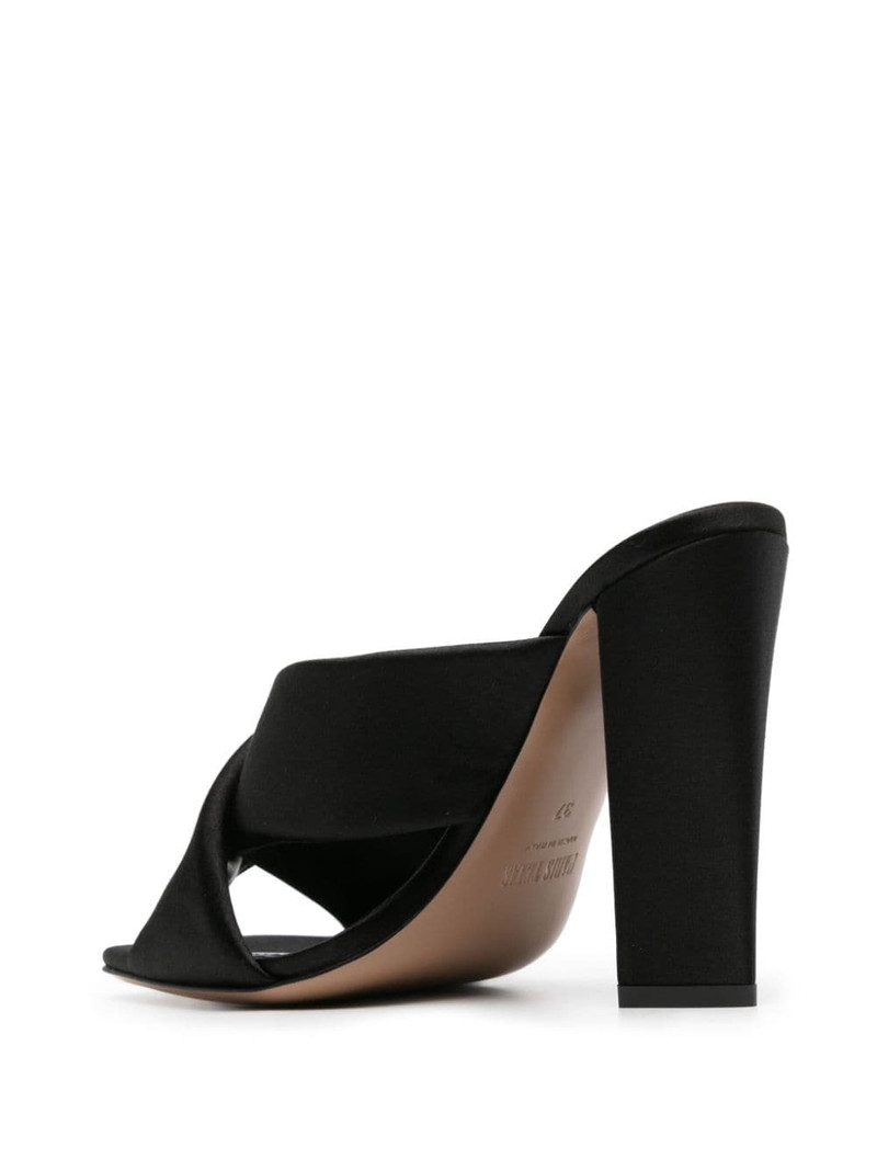 Dafne 110mm satin mules 3