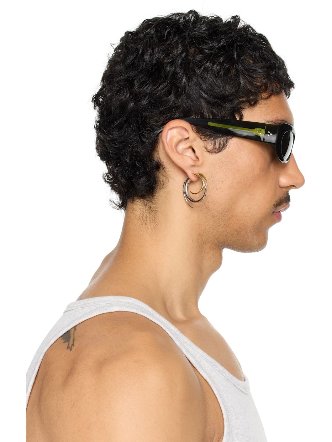 SSENSE Exclusive Green Khilna Sunglasses - 5