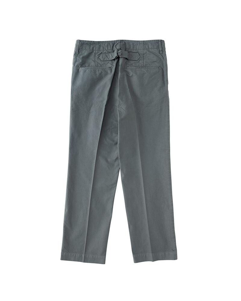 CHINO PANTS HW TAPER GREY - 2