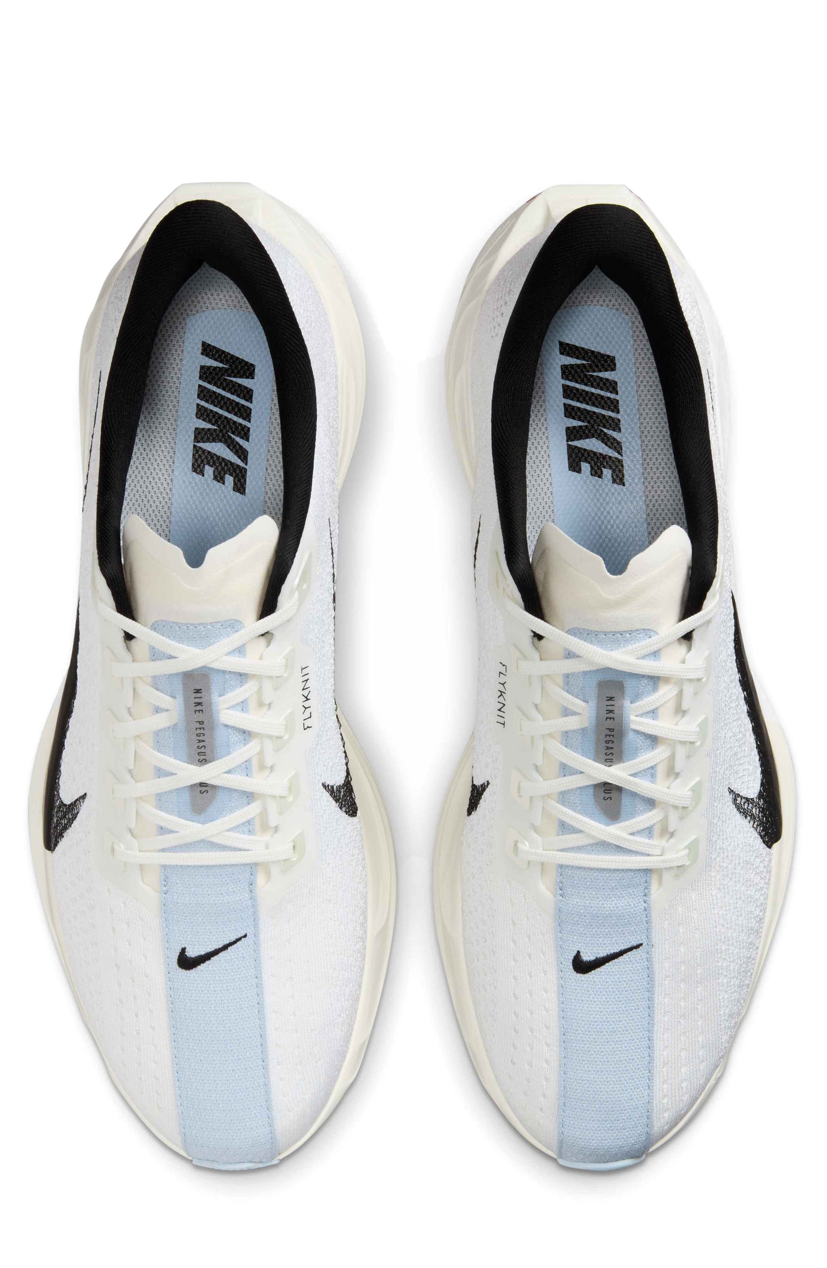 Nike Pegasus Plus Running Shoe in White/Sail/Blue Tint at Nordstrom - 3