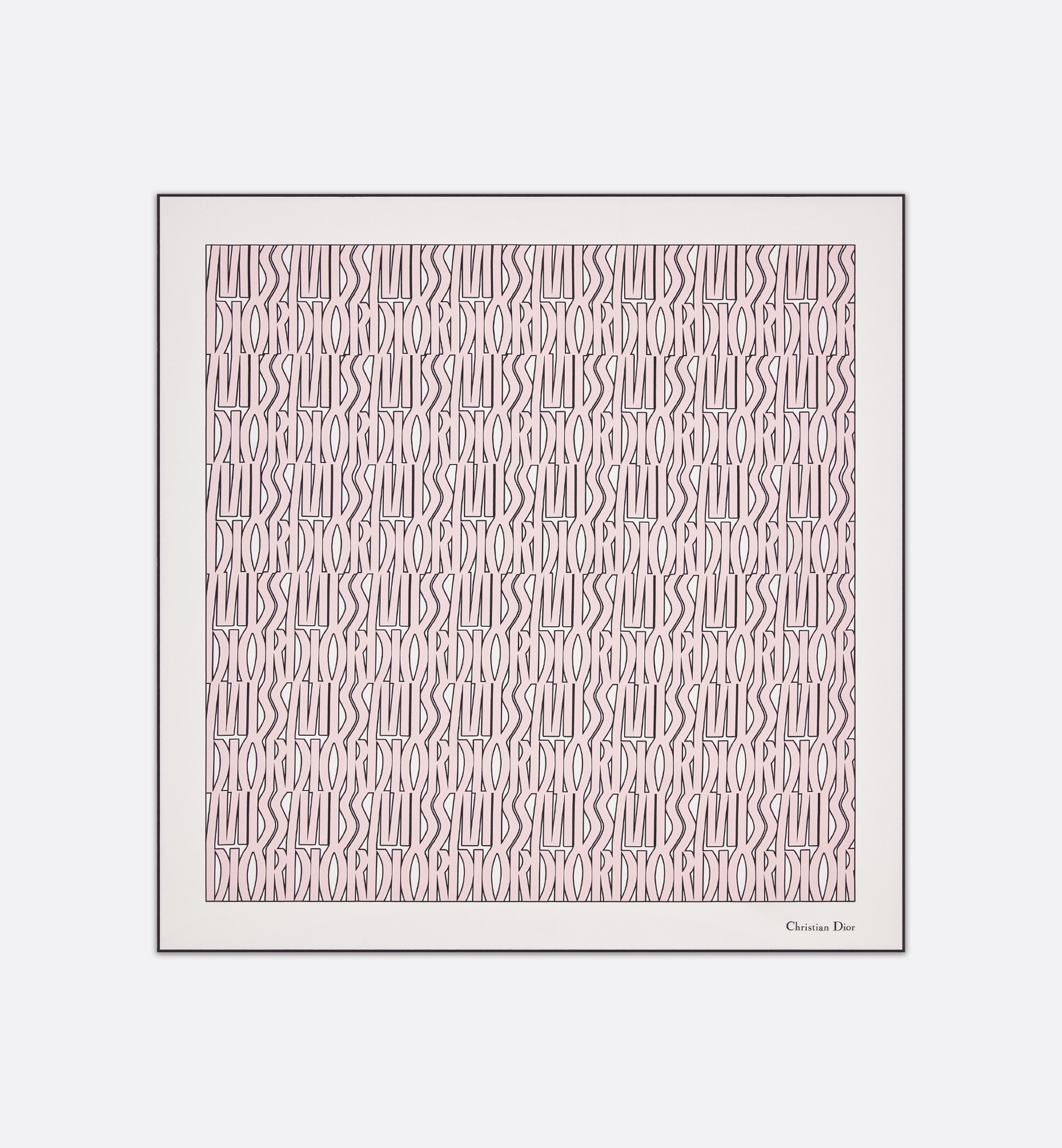 【おしゃれ♪】Dior Miss Dior Allover 90 スクエアスカーフ Dior Miss Dior Allover 90 Square Scarf | dior | REVERSIBLE