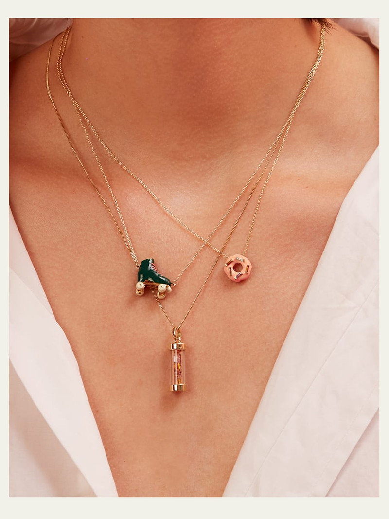 ALIITA Donut with Sprinkles Necklace outlook