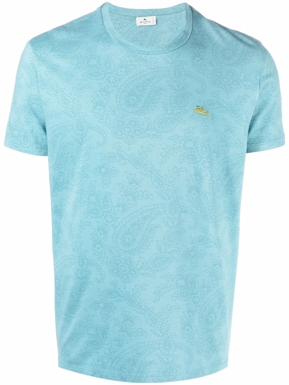 embroidered-logo cotton T-Shirt - 1