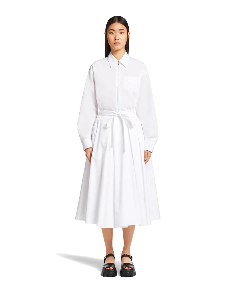 Prada Poplin skirt outlook