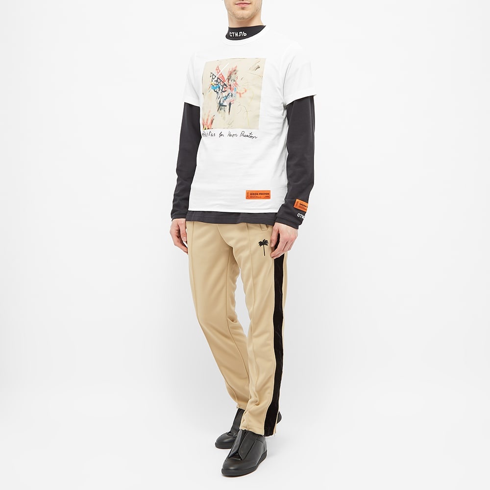 Heron Preston Robert Nava Embroidery & Print Tee - 6