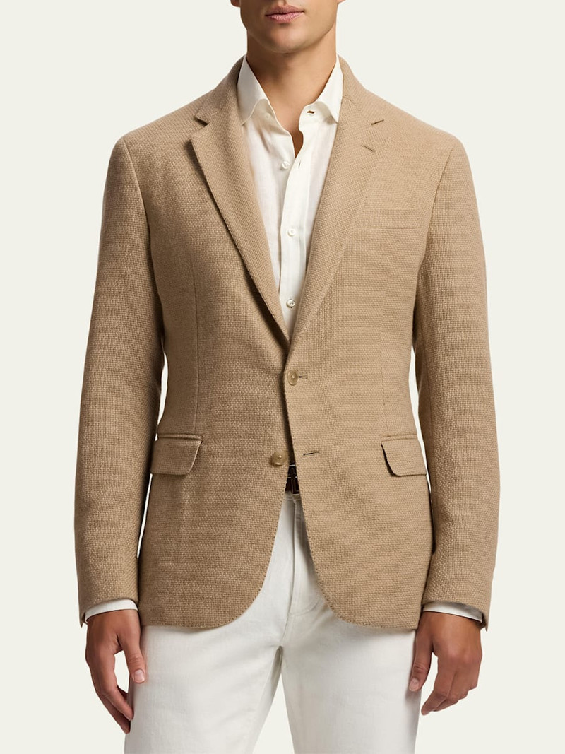 Men's Hadley Single-Breasted Cashmere Sport Coat 4