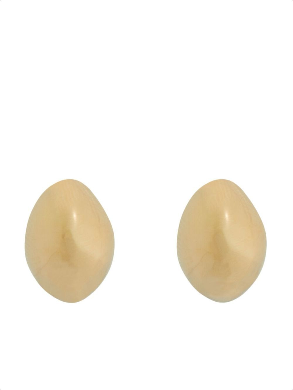 gold-plated silver earrings - 2