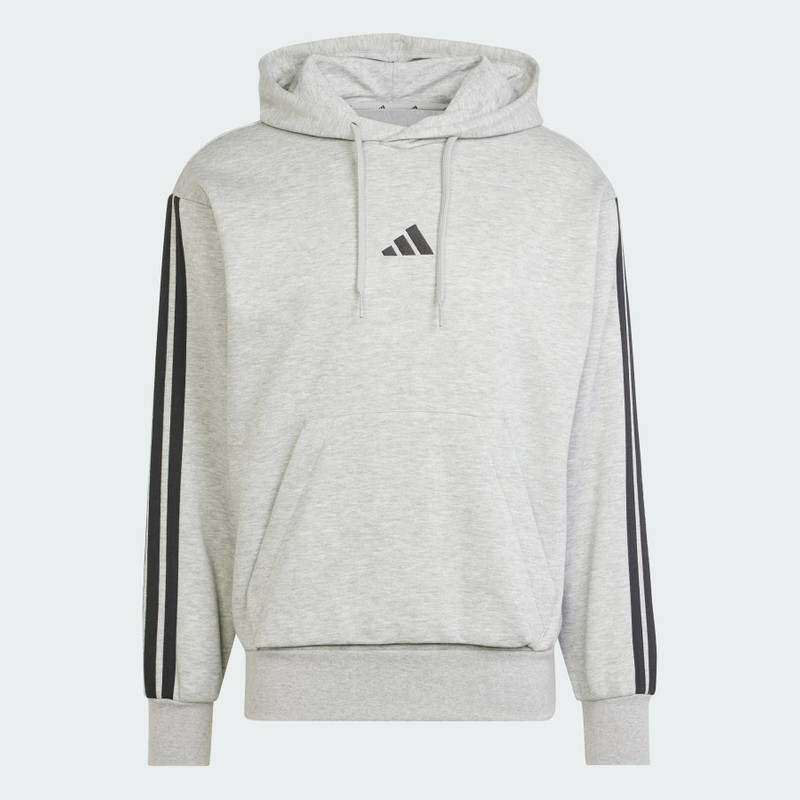 Essentials 3-Stripes Fleece Hoodie - 1