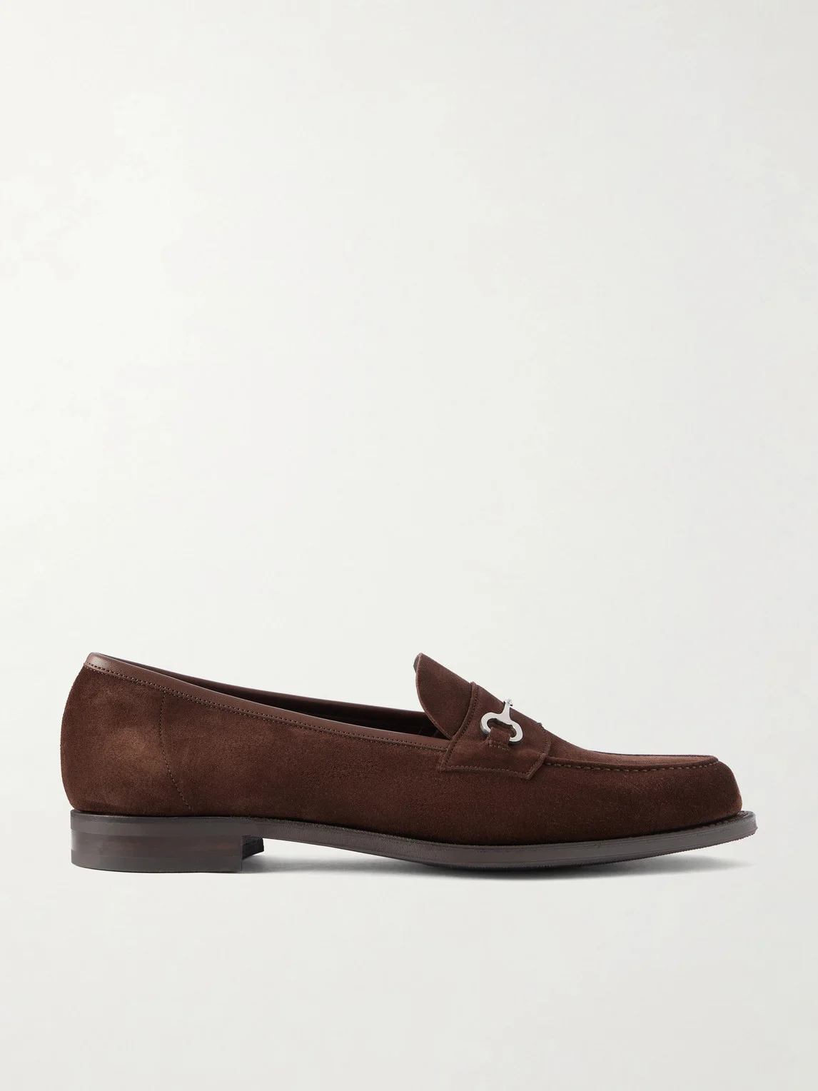 Putney Horsebit-Embellished Suede Loafers - 1