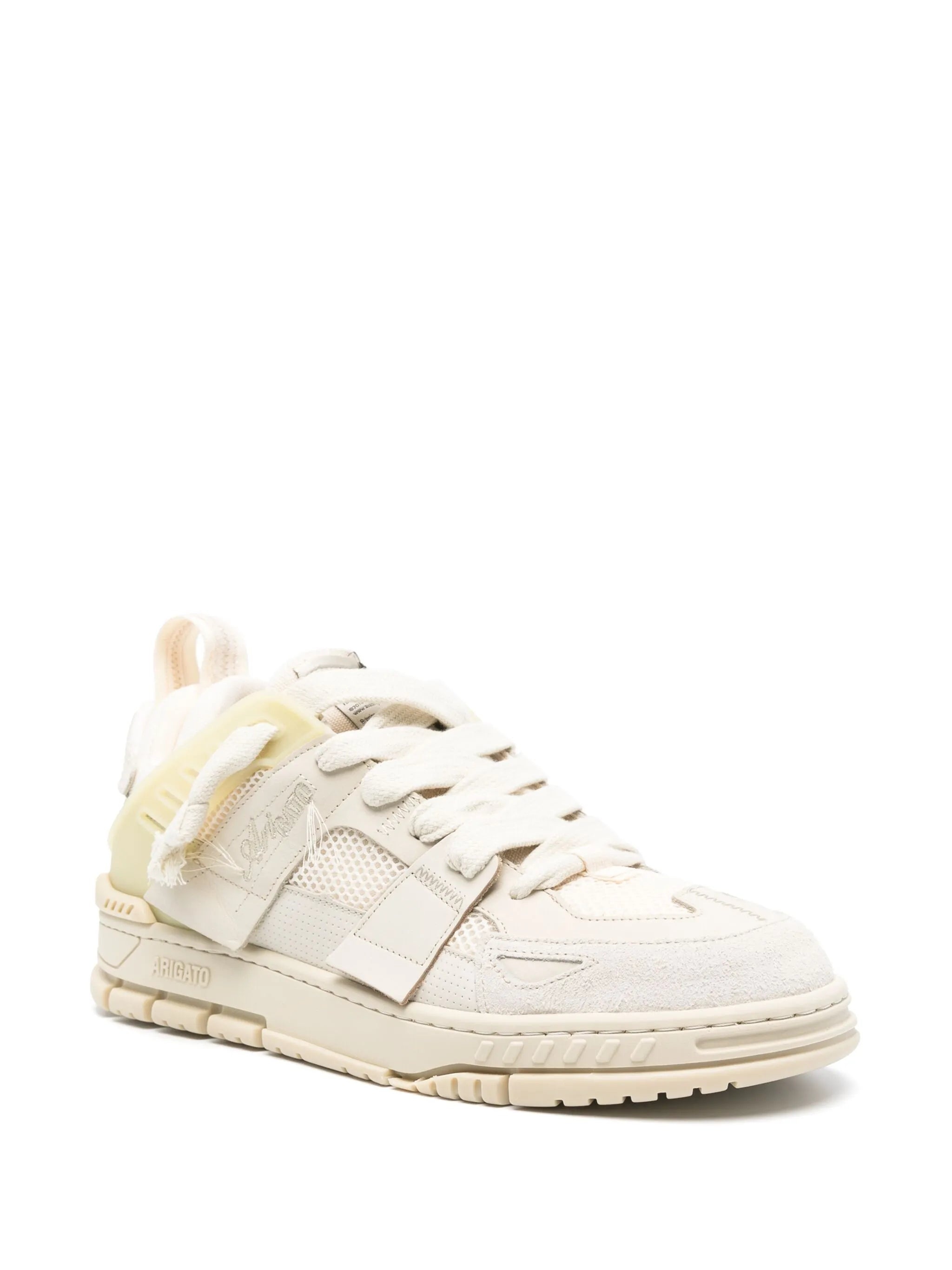 Area Patchwork Leather Sneakers - 3